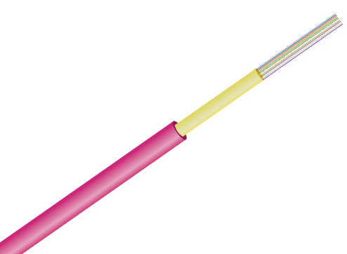 Indoor multi-core fiber optic cables